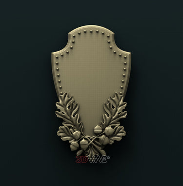 HUNTING TROPHY PLAQUE 3D STL 3DWave
